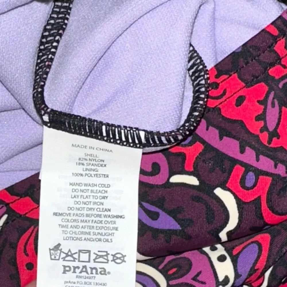 PRANA *MIOKO* ONE PIECE SWIMSUIT MAILLOT PAISLEY BLACK CORDELLA XS S M XL